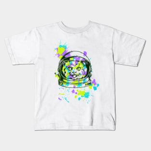 Colorful cat Kids T-Shirt